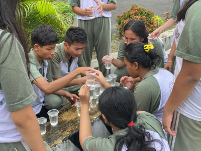 KEGIATAN OUTBOUND SMA METHODIST 6 MEDAN DI BPBD SUMATERA UTARA 