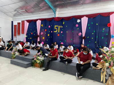 Guru-Guru Mengikuti Perlombaan Rangking 1 Dalam Menyambut HUT RI Tanggal 15 Agusutus 2022