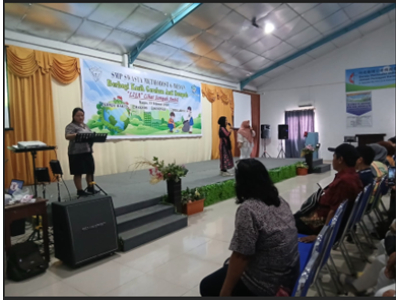 Foto Narasumber Kegiatan Seminar Pengelolaan Sampah