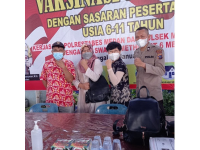 Bersama Personil Kelurahan dan Kepling III Cinta Damai Tgl 20 Januari 2022