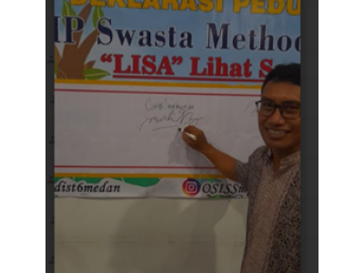 Deklarasi LISA oleh Ketua Panitia